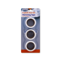 RYSONS IRON ON HEMMING TAPE KIT 3 PACK