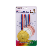 RYSONS WINNERS MEDALS 3 PACK
