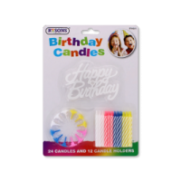 RYSONS BIRTHDAY CANDLES SET 24 CANDLES