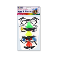 3 Pack Novelty Nose & Glasses
