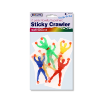RYSONS NOVELTY SUPERHERO STICKY CRAWLER 6 PACK