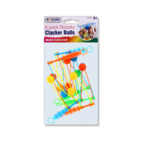 RYSONS NOVELTY CLACKER BALLS 6 PACK