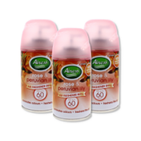 AIRESS AIR FRESHENER REFILL - ROSE & PERUVIAN LILY 250ML