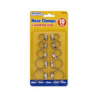 RYSONS 10PC HOSE CLAMP SET