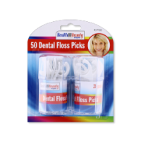 HEALTH & BEAUTY DENTAL FLOSS PICKS 50 PACK
