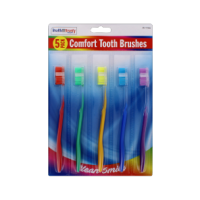 HEALTH & BEAUTY TOOTHBRUSHES 5PC