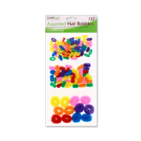 HEALTH & BEAUTY HAIR BOBBLES 132 PCS