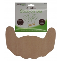 HEALTH & BEAUTY 2 PAIRS STICK-ON BRA