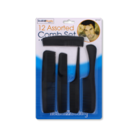 HEALTH & BEAUTY COMB SET 12 ASSORTED