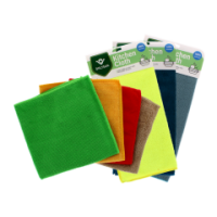 Microfiber Towels 30x30cm Assorted Pack of 3