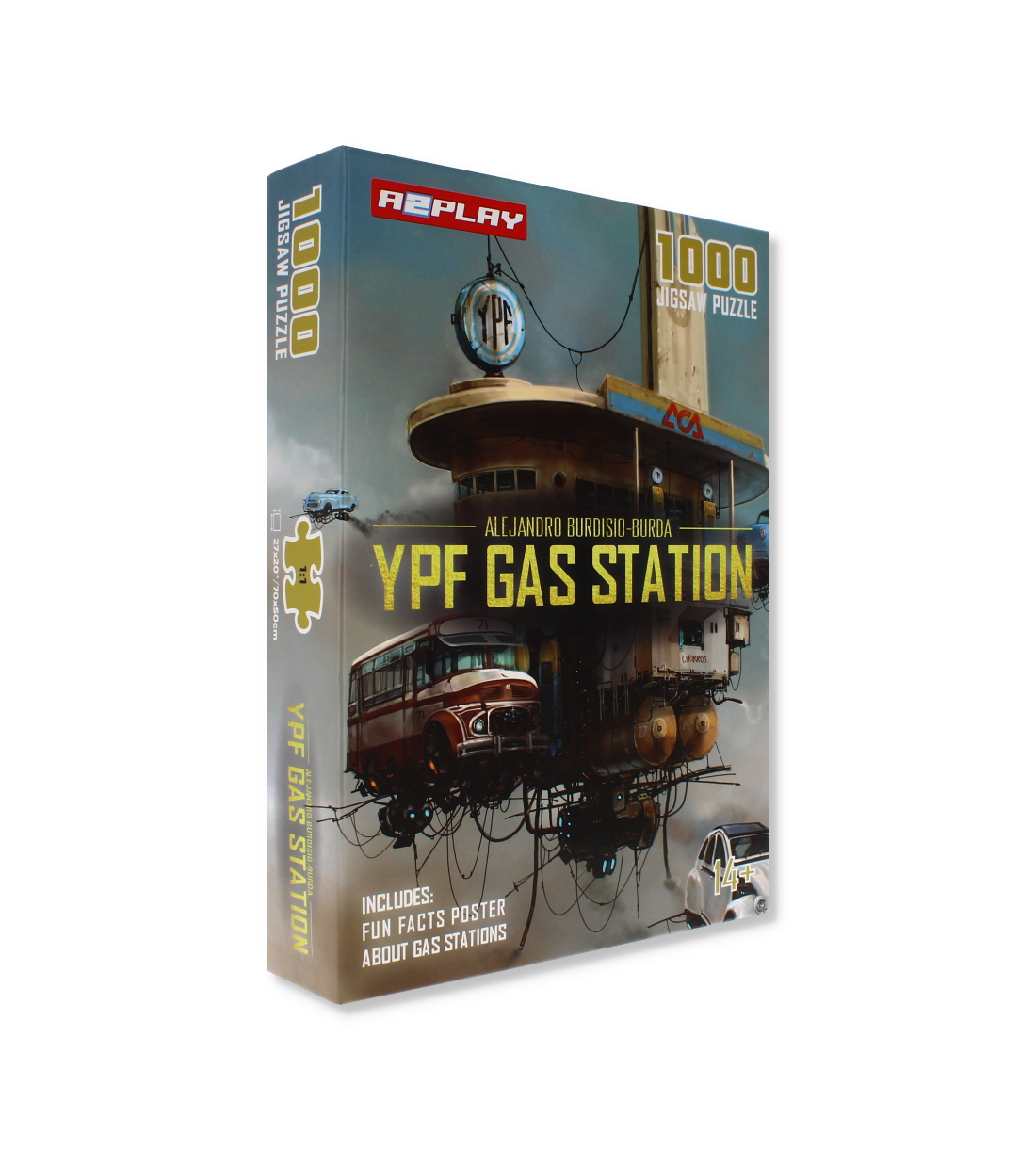1000pcs YPF Gas Station Puzzle Game