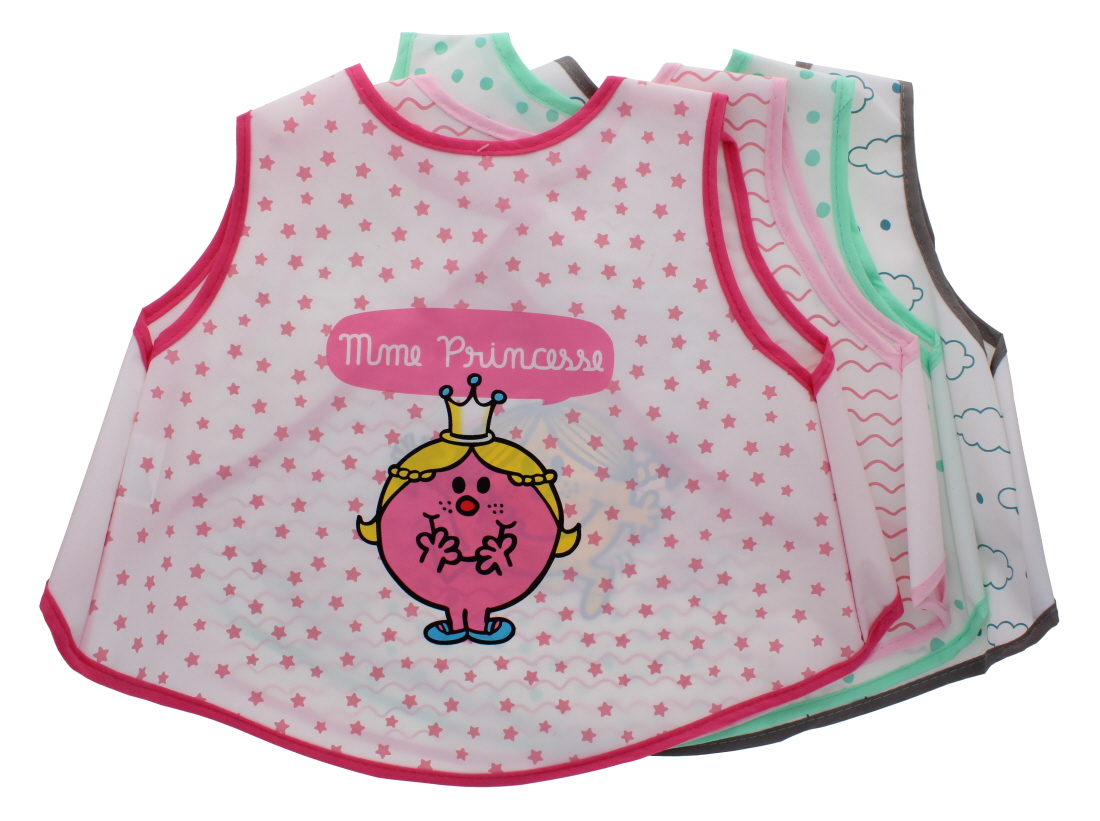 Mr Men Baby Bib Assorted