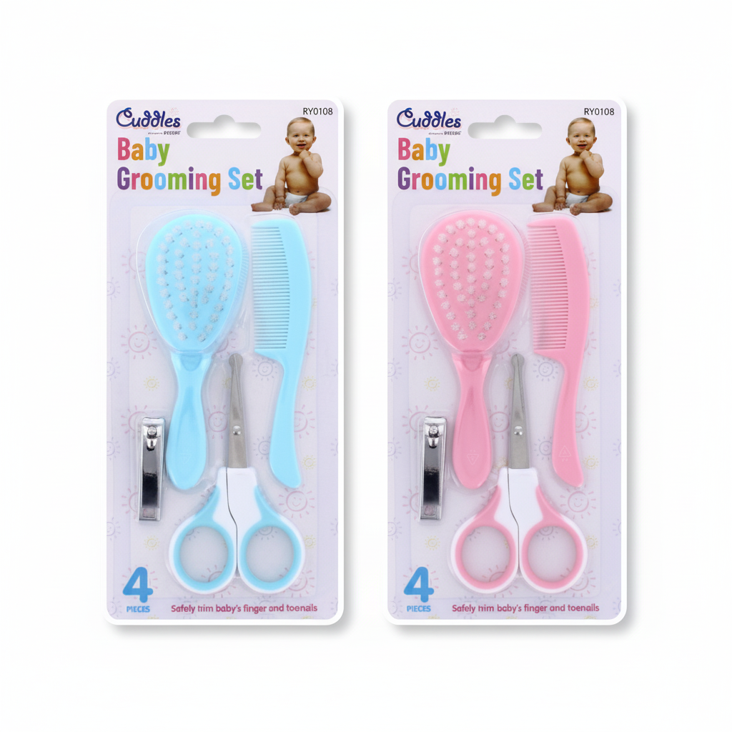 Baby Grooming Set 4 pcs Asst