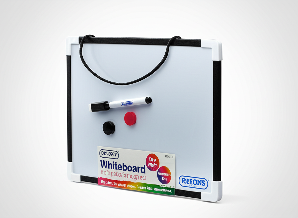 Magnetic Whiteboard Set with Pen and Magnets