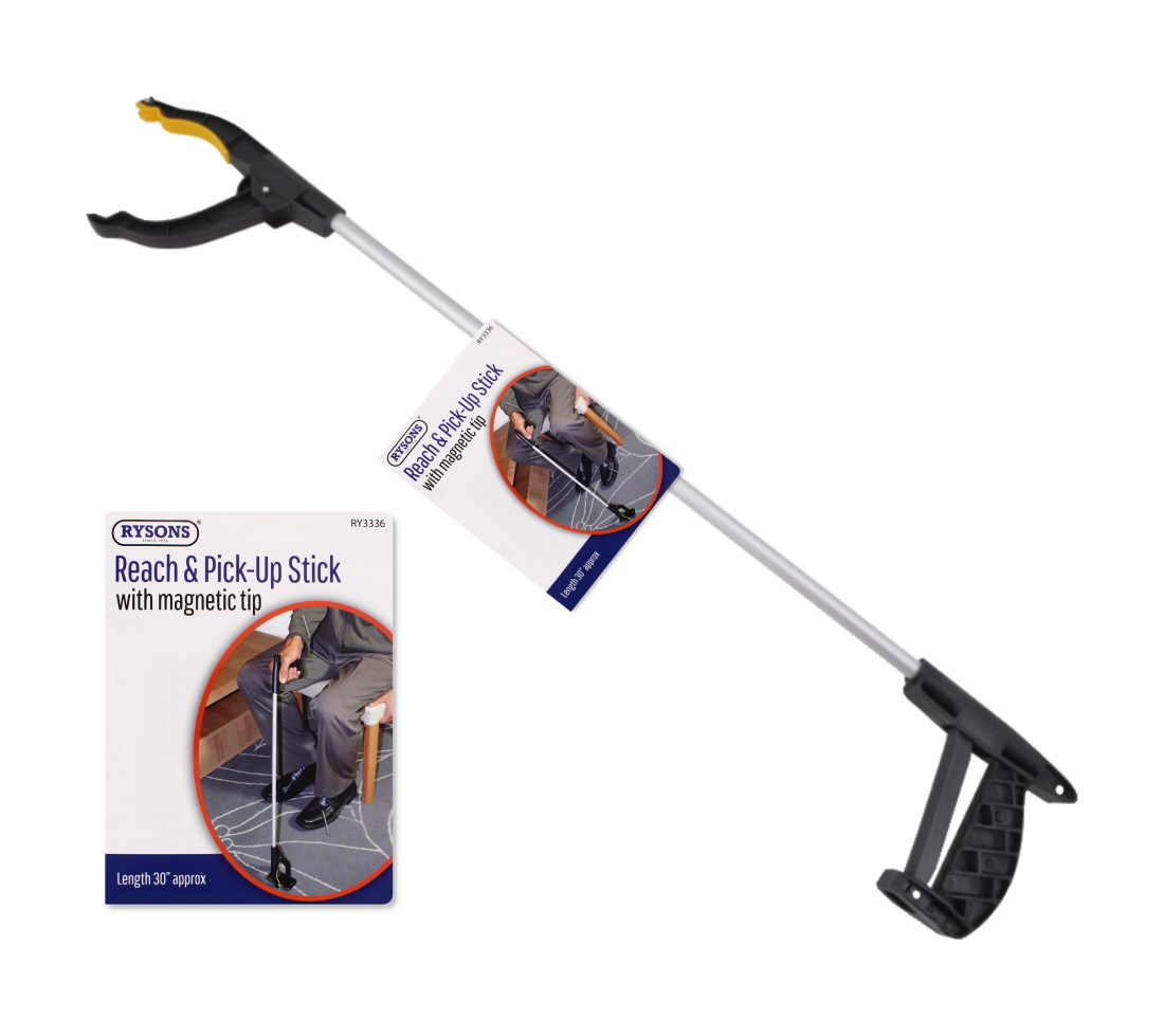 Reach & Pick-Up Stick With Magnetic Tip 30 Inch