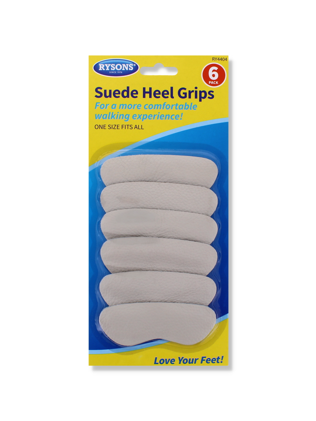 Wholesale Suede Heel Grips 6 Pack