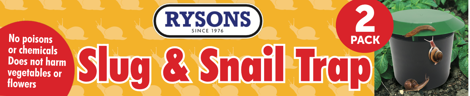 Slug & Snail Trap 2 Pack