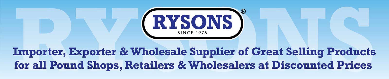 Wholesale Rysons International Group