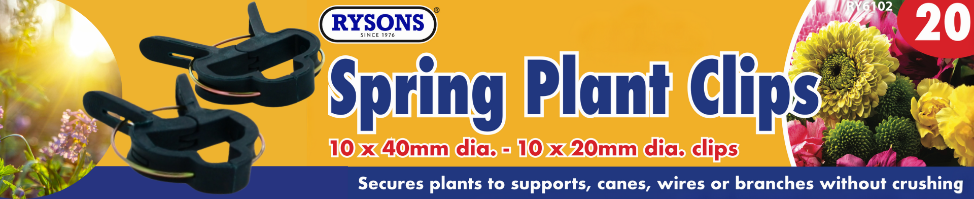 Spring Plant Clips