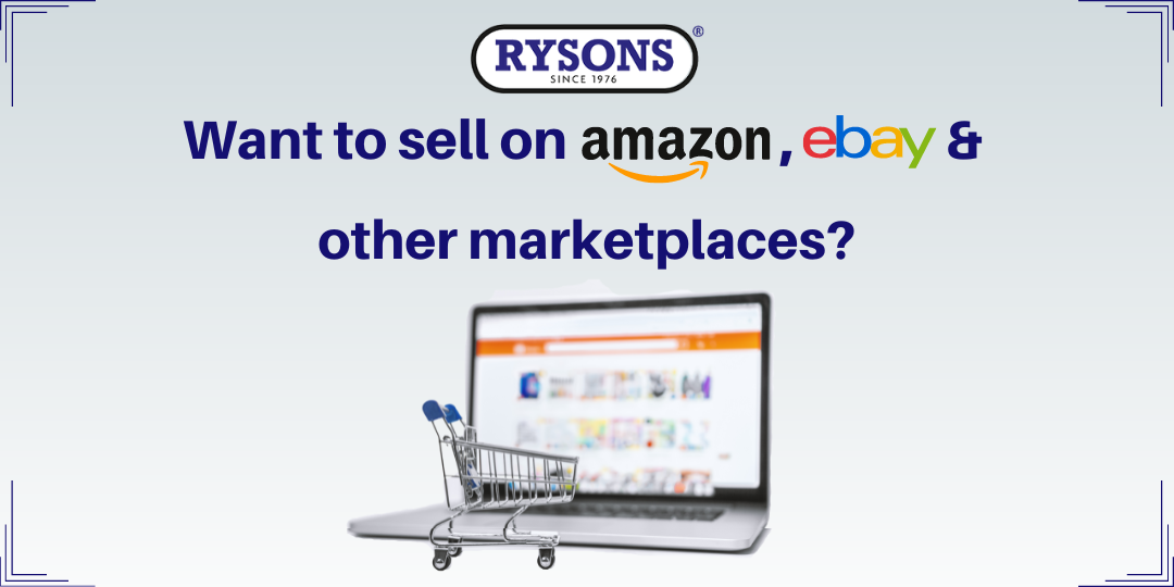 Want to sell on Amazon, eBay & other marketplaces?