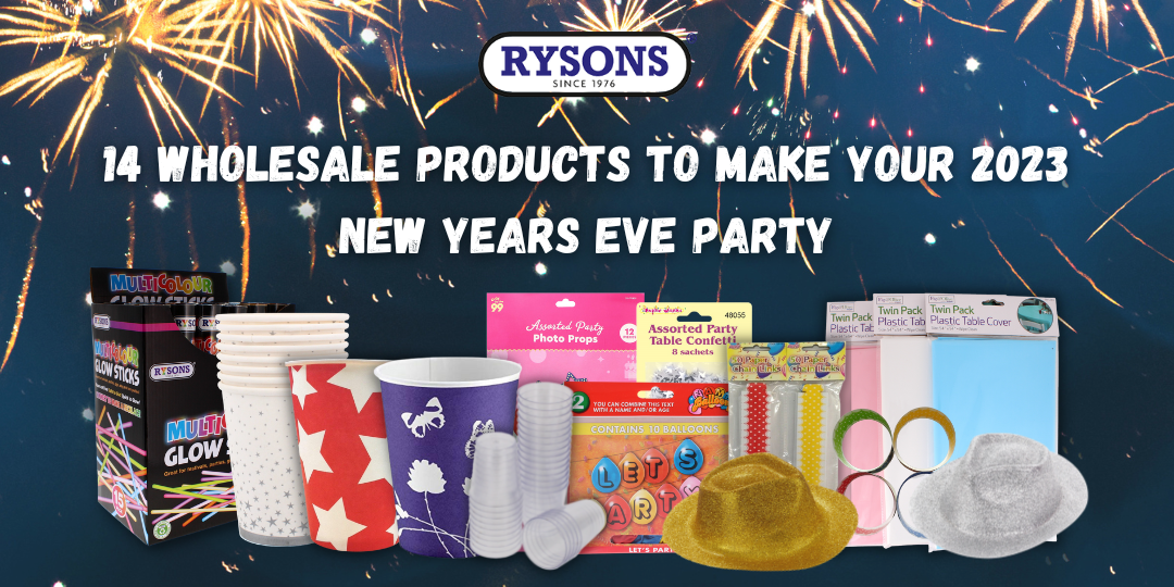 14 Wholesale Products to Make Your 2023 New Years Eve Party