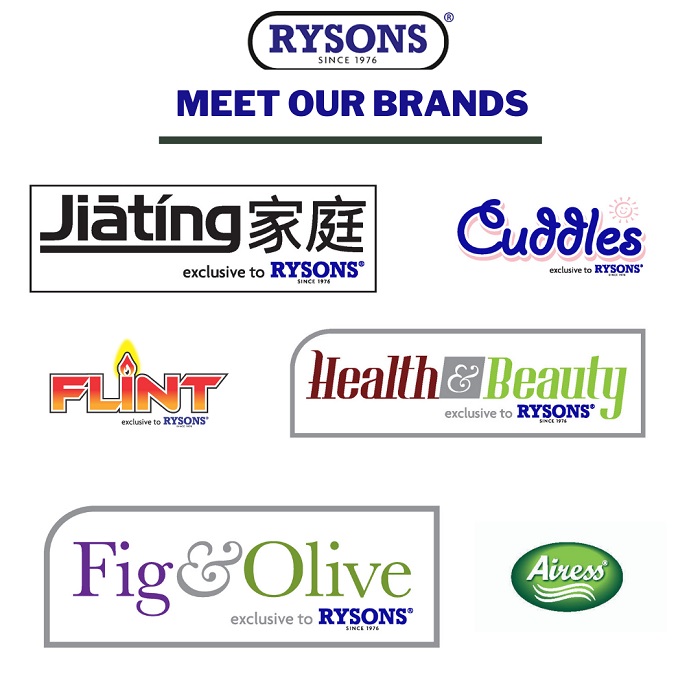Meet Rysons brands