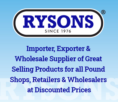 Rysons Pound Wholesale Supplier  Uk